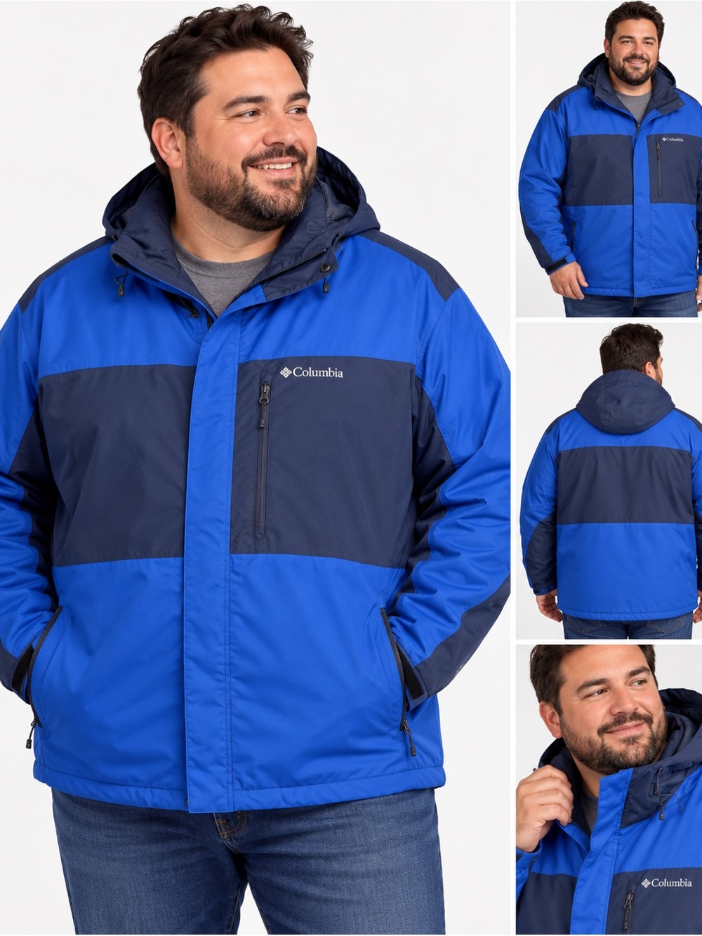 Columbia Tipton Peak III | Omni-Heat Insulated Waterproof Jacket | Men's 4X |NWT